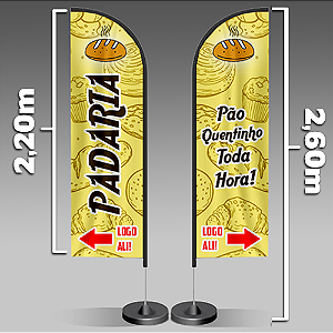 Wind Banner - Faca Grande