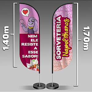 Wind Banner - Pena Médio