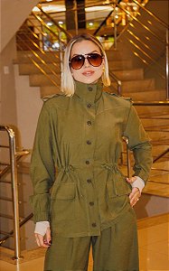 Parka Feminina Alfaiataria