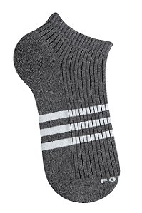 REF: 2065 - KIT URBAN INVISÍVEL MEIA TOALHA BR/PR/MS - TAM. 34 A 39 - 3 PARES