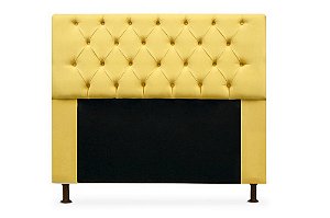 Cabeceira Mirage 195 CM Suede Amarelo