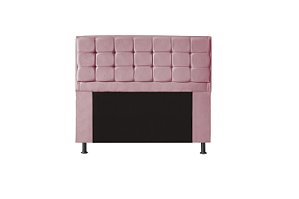 Cabeceira Copenhague 90 CM Suede Rosa