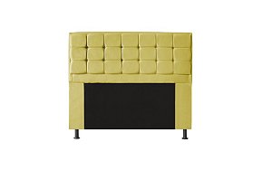 Cabeceira Copenhague 100 CM Suede Amarelo