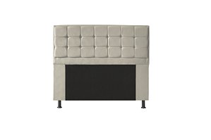Cabeceira Copenhague 195 CM Suede Bege
