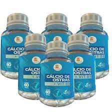 Kit Cálcio de Ostra 500mg