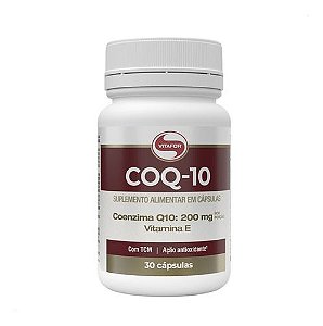 Coq-10® Vitafor Antioxidante 100mg Coenzima + 10mg Vita E