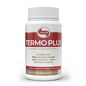 Termo Plus 90 cap - Vitafor Termogênico vitaminas e minerais