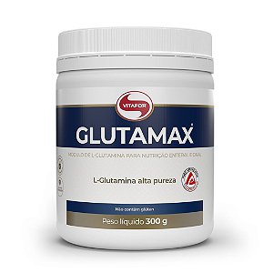 Glutamax L-glutamina Pura e Isolada - Pote 300g Vitafor
