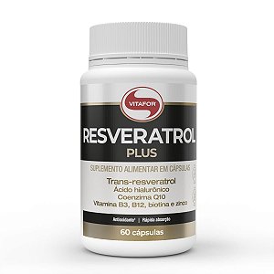Resveratrol Plus 1000mg Vitafor 60 Capsulas