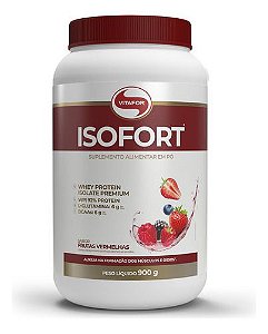 Whey Protein Isolado - Isofort 900g Vitafor FV
