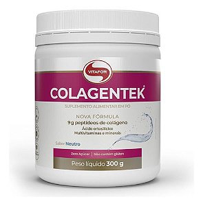 Colagentek Colágeno E Vitaminas Vitafor Pote 300g N