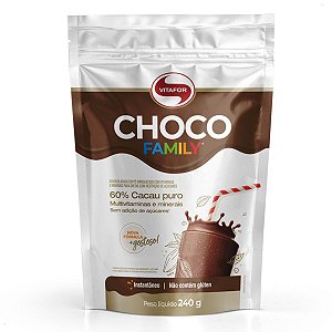 CHOCO FAMILY Vitafor Achocolatado Premium - Nutrição e Sabor