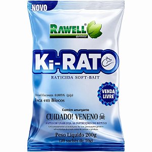 Ki-Rato Soft Bait 200g - Rawell Química