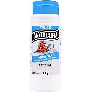 Talco Banho Seco 100g - Matacura