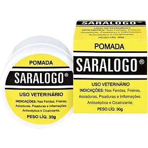 Pomada Saralogo Antisséptica e Cicatrizante 30g - Matacura