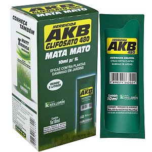 AKB 480 Herbicida Glifosato 5x10ml - Kelldrin