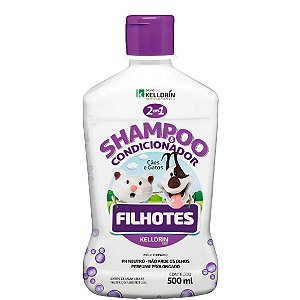 Shampoo & Condicionador Filhotes 500ml - Kelldrin