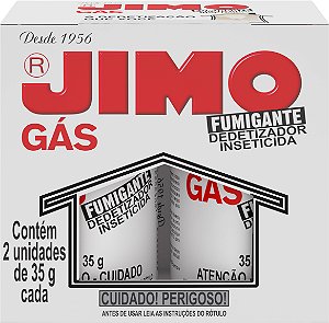 Gás Fumigante Estojo 2x35g - JIMO