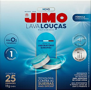 Lava-Louça Multicamadas 25x15g - JIMO