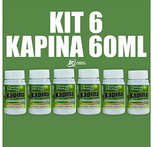 KIT 6 Kapina 60ml - Rawell Química