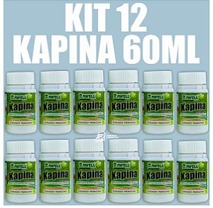 KIT 12 Kapina 60ml - Rawell Química