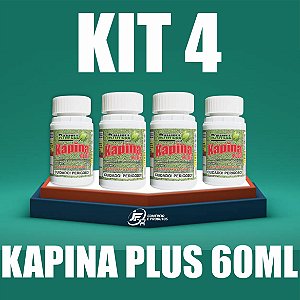 KIT 4 Kapina Plus 60ml - Rawell Química