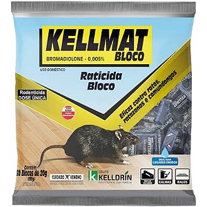 Kellmat Bloco 50x20g 1KG - Kelldrin