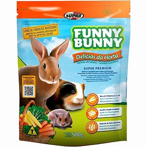Funny Bunny Delícias Da Horta 500g - SUPRA PETS