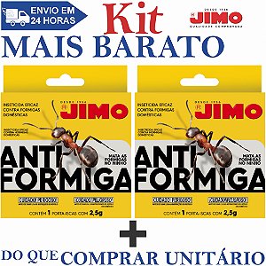 KIT 2 Antiformiga Cartucho 2,5g - JIMO