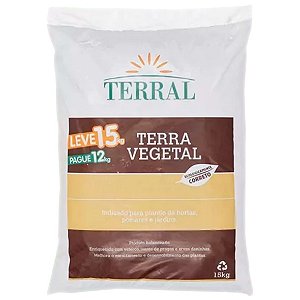 Terra Vegetal 15KG - Terral