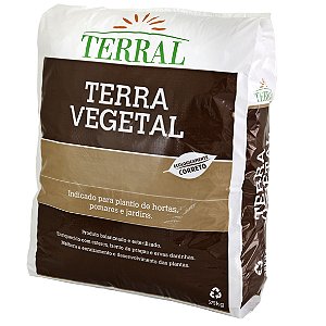 Terra Vegetal 25KG - Terral