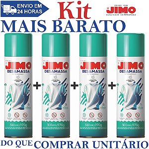KIT 4 Desamassa Aerossol 300ml/270g - JIMO