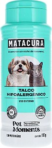 Talco Hipoalergênico Removedor de Odores 100g - Matacura
