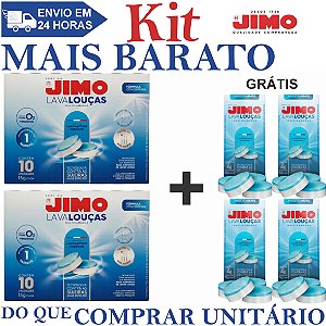 KIT 2 Lava Louça Multicamadas 10x15g - JIMO