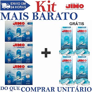 KIT 3 Lava Louça Multicamadas 10x15g - JIMO