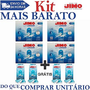 KIT 4 Lava Louça Multicamadas 10x15g - JIMO