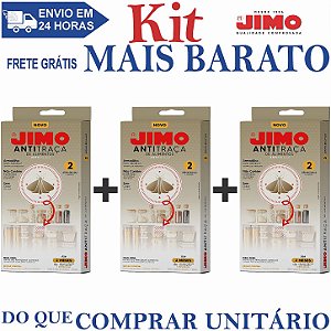KIT 3 Antitraça de Alimentos Estojo com 2un - Jimo