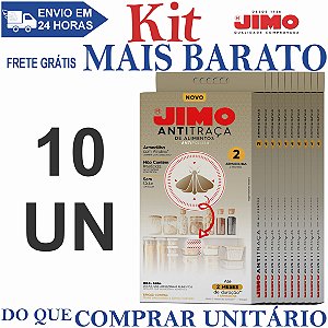 KIT 10 Antitraça de Alimentos Estojo com 2un - Jimo