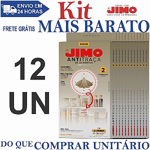 KIT 12 Antitraça de Alimentos Estojo com 2un - JIMO