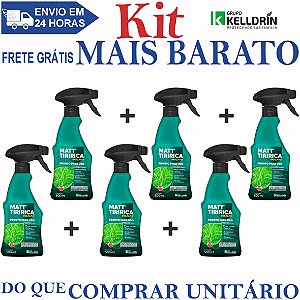 KIT 6 Matt Tiririca Pronto Uso 500ml - KELLDRIN