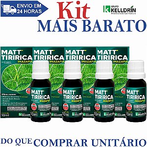 KIT 4 Matt Tiririca 10ml - Kelldrin