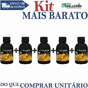 KIT 5 Mais Frutos Concentrado 60ml - Kelldrin