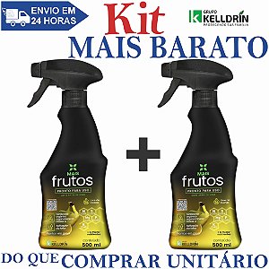 KIT 2 Mais Frutos Pronto Uso 500ml - Kelldrin