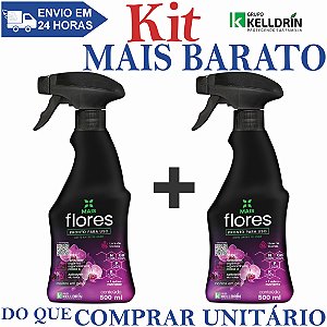 KIT 2 Mais Flores Pronto Uso 500ml - Kelldrin