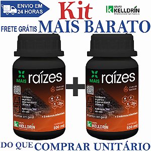 KIT 2 Mais Raizes Concentrado 500ml - Kelldrin