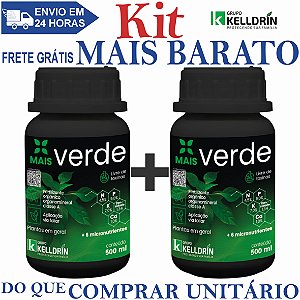 KIT 2 Mais Verde Concentrado 500ml - Kelldrin