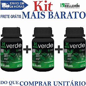 KIT 3 Mais Verde Concentrado 500ml - Kelldrin