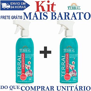 KIT 2 Orquídeas Pronto Uso 500ml - Terral