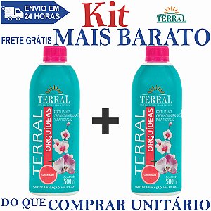 KIT 2 Orquídeas Concentrado 500ml - Terral