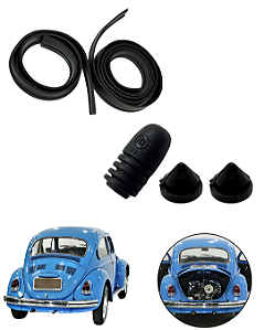 Borracha Guarnição Motor Curva/reta Fusca
